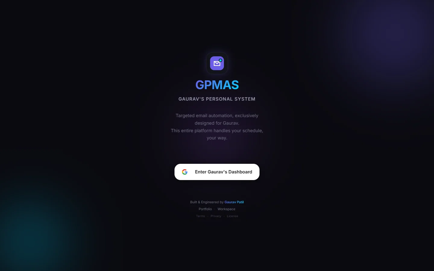 GPMAS — Smart Mail Scheduling & Automation System preview screenshot 3